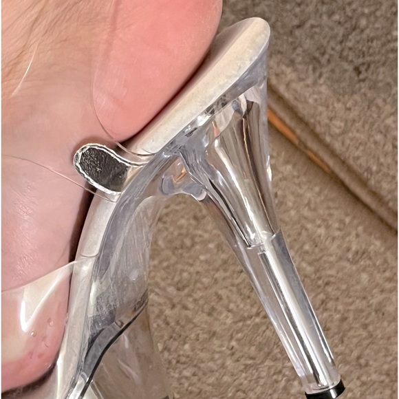 Ellie Shoes clear brook platform sandal pump - Picture 9 of 11